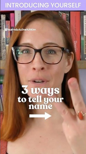 Introducing yourself in Dutch (NT2 A1) #learndutch