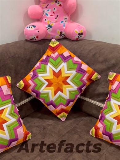 Patchwork Pillow Cover Tutorial for Handmade Home Decor