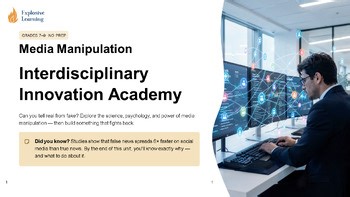 Interdisciplinary Innovation Academy : Classroom Resource : MS & HS Resource