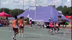 The Namibian Newspaper Cup 2023- Netball Otjozondjupa 30 - 8 Hardap Player of the match Grace Matyayi. (Otjozondjupa) #OTT2023 #StandardBankNamibia | The Namibian