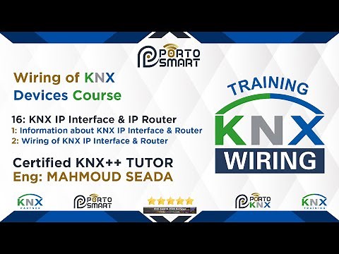 16- KNX IP Interface & IP Router