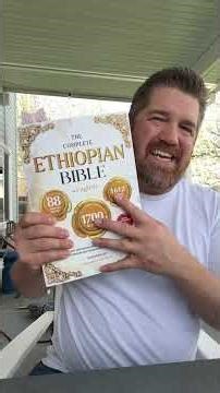The Ethiopian Bible is an all in one collection of the 66 book Protestant canon but includes missing