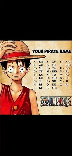 “Your pirate name💀”🔥 #5tମୋସରକାର