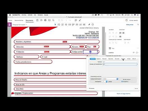 Convertir pdf a formulario con Acrobat