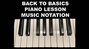 Back To Basics Piano Lesson Music Notation | Primo Piano4u | Skillshare