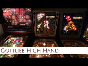 Pinball Flipper Repairs Part 1 // Gottlieb High Hand // How Pinball Flippers Work