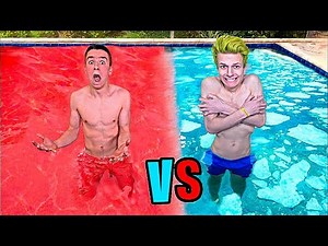 Défi Piscine CHAUDE vs FROIDE **partie 4**