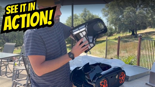 Watch See this pool cleaner in action! on Amazon Live