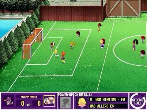 Backyard Soccer: MLS Edition Gameplay