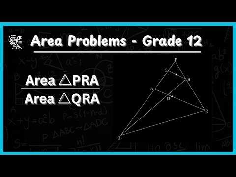 6) Area of Triangles Euclidean Geometry | Grade 12