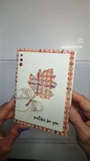 Stampin' Up! Elegant Leaves