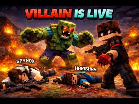 Ultimate Zombie Battle 🧟 VILLAIN IS LIVE (Minecraft Mod)