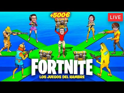 ¡TORNEO *LOS JUEGOS DEL HAMBRE* en FORTNITE! (500€) @Giova
