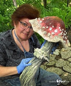 How to Make Huge Concrete Mushrooms (unique Lightweight Method) Ebook PDF (digital Instant Download) - Etsy