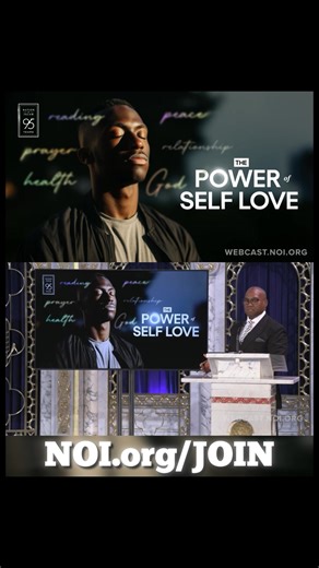 The Power of Self Love The replay of the Sunday message delivered by Student Minister Jeffrey Muhammmad is now available https://webcast.noi.org/sunday-replay/ #NOISundays #Farrakhan | The Nation of Islam