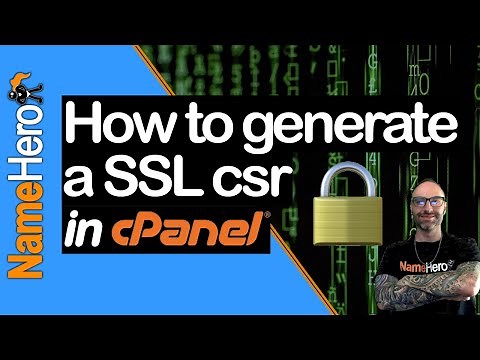 How To Generate a New Certificate Signing Request (CSR) in cPanel