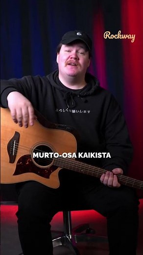 Näillä neljällä soinnulla soitat MILJOONA biisiä!