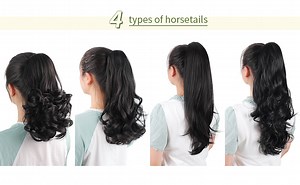 Watch 16 inch Ponytail Extension on Amazon Live