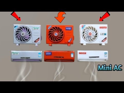 Best top 2 Miniature Air conditioner solar panel Amazing mini Ac