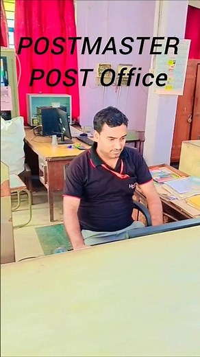 Postmaster Working In Post Office small vlog | Post Master in Sub Post Office #postbank