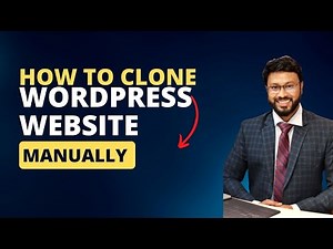 WORDPRESS Manual CLONE, BACKUP, MIGRATION | WordPress File & Database Backup