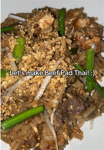 Beef Pad Thai Recipe: Cook With Me!
