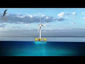 Animation: Mooring System for floating offshore wind industry(Part3)