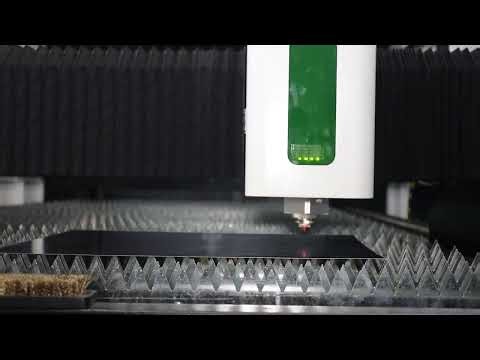 12kW Laser Cutting Function Demonstration | Automatic Edge Detection