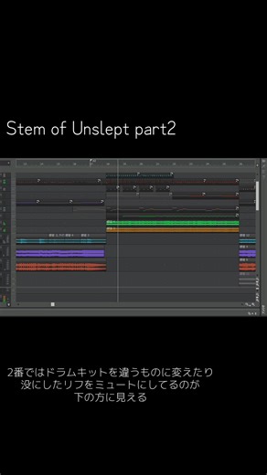 Unslept: Miraidempaのドラムカバーとリフ解説