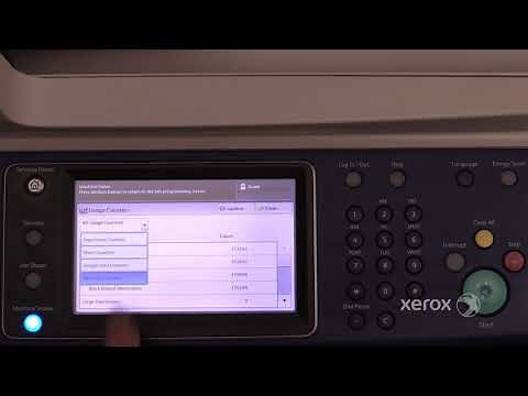 Xerox® WorkCentre® 5335 Family Accessing Billing Meters