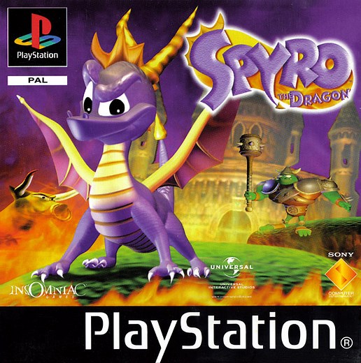 Spyro the Dragon sur PSone
