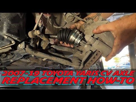 2007-2019 Toyota Yaris CV Axle Replacement How-To