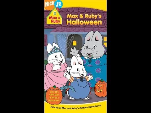 Opening to Max & Ruby: Max & Ruby's Halloween 2005 VHS (Promotional Copy)