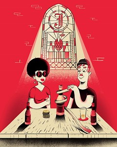 42 reactions | Een beetje creativiteit om veilig vanaf 1,5 meter te betalen wordt zeker gewaardeerd. Maar... dat kan veel sneller! Bescherm het welzijn van ons barpersoneel en bestel je favoriete bier in de Jopenkerk gewoon makkelijk en snel via je telefoon. Hoe? Scan de QR-code, geef je bestelling door en reken meteen af. Cheers! | Jopen | Facebook