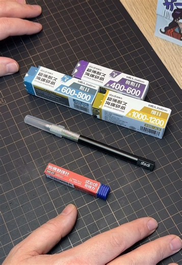 I’d not tried any @steditool before now but I think that will change. They sent me some bits to check out. The Sanding Sponge Set and their Tungsten Needle Tool. Both are going to be part of my regular modelling tools from now on. Thank you #stedi 😁 #sanding #scalemodel #hobbytool