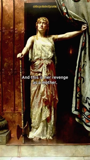 Clytemnestra (1882) by JohnCollier• Guildhall Art Gallery, City of London.