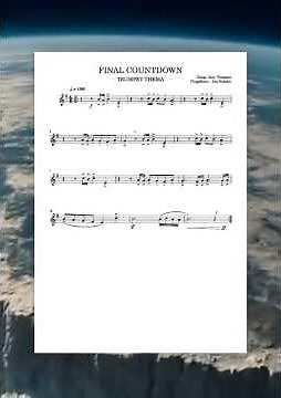 «The FINAL COUNTDOWN „🎺played on TRUMPET!” #finalcountdown #trumpetcover #playtrumpet