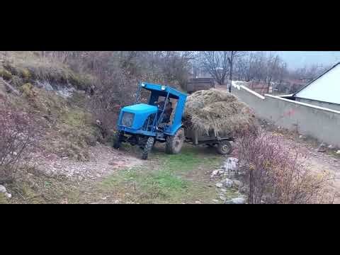 Homemade 4x4 Tractor in Action: - Farm Work Made Easy