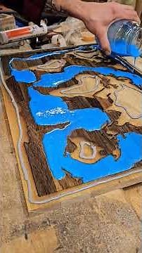 Planisphère Résine