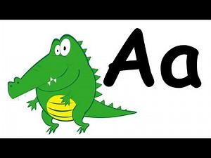 Letter A Song (Alligator Song) | English Alphabet for Kids