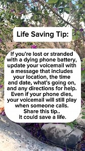 729K views · 10K reactions | If you’re ever lost or stranded do this  #protip #lifesavingtip #lifesavingtip | Sara L | Facebook