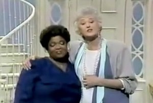 This musical number celebrating 60 years of NBC is packed with icons from its (then) lineup of family comedy series’: Nell Carter, Charlotte Rae, Bea Arthur, Marla Gibbs, Alfonso Ribiero, and Soleil Moon-Frye! I had never seen this before until yesterday when I stumbled on it deep within the internet archives. My mind is actually blown that there is footage of Bea Arthur singing a number from Dreamgirls! ❤️ #nellcarter #charlotterae #beaarthur #marlagibbs #alfonsoribeiro #soleilmoonfrye #goldeng