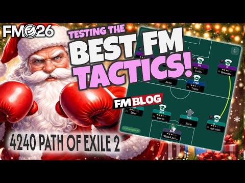 OH CHRISTMAS TREE! | The Best FM26 Tactics | Football Manager 2026