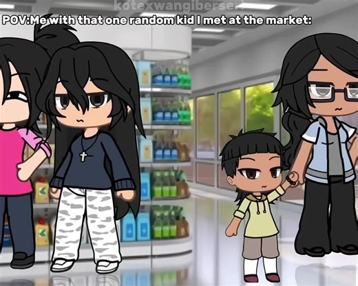 Maybe his mom's deaf #gacha #gachalife #?gach️alife💜 #memes | gacha