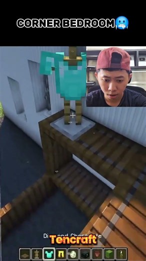 Minecraft Corner Bedroom