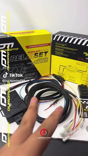 Ready Stock!! Relay set duormoto v3 saklar wireles 🔥 #duromto #relaysetduromoto #juraganled99 #setrelay #kabelrelaysetduromoto