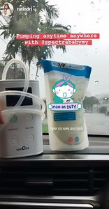 Pumping made convenient with the Spectra 9 Plus. Thank you mama Rutindri for sharing! <3 | Spectra Baby Malaysia | Facebook