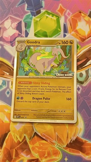 Goodra Promo Kit Build & Battle Pre-Release Pokémon MegaEvolution Rising Chaos TCG 2026