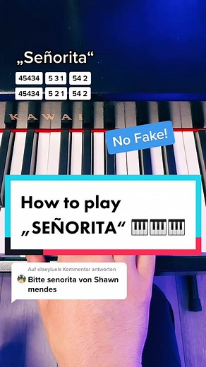 Easy Piano Tutorial: SEÑORITA (Shawn Mendes)