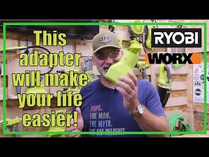 3D Printed Adapter for the Worx Leaf Pro Collection System | Ryobi Leaf Vacuum and Mulcher | 2022/19